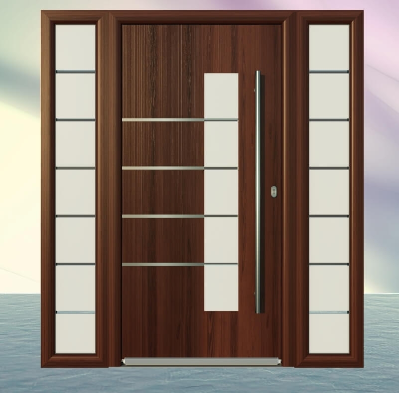 ALU105 Aluminium Haustueren LA405 